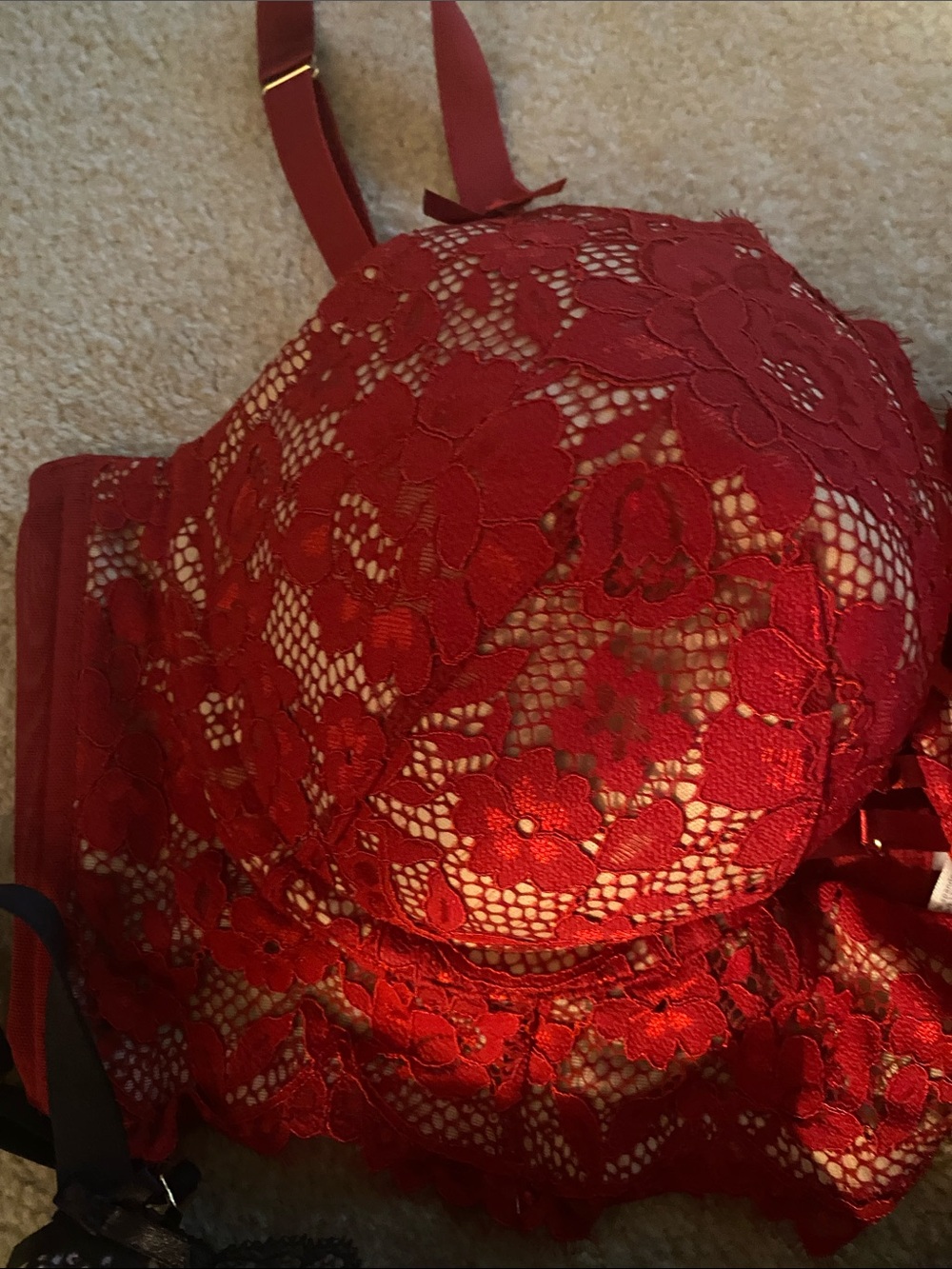 Cacique 2- lightly lined Balconette bras excellent condition - Picture 5 of 12